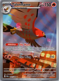 Talonflame 091/088 Perfect Order Pokemon TCG Holo Illustration Rare NM - Image 1