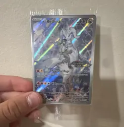 Pokemon N's Reshiram 167/159 Journey Together Stamped Illustration SEALED Promo - Image 1