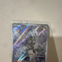 Pokemon N's Reshiram 167/159 Journey Together Stamped Illustration SEALED Promo - Image 3