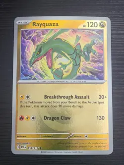 ME: Ascended Heroes Pokemon TCG Rayquaza (Energy Symbol Pattern) #153/217 - Image 1