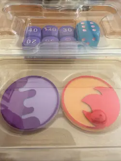 Destined Rivals ETB - Coin Dice and Markers - Pokemon TCG Accessories Sealed - Image 2