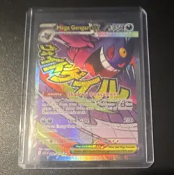 Pokemon TCG Mega Gengar EX 269/217 Full Art Holo Mega Attack Rare - Image 1