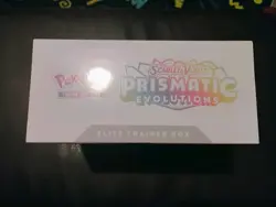 Pokemon Scarlet & Violet Prismatic Evolutions Elite Trainer Box Sealed - Image 3
