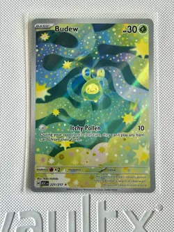 Pokemon TCG Budew 221/217 Ascended Heroes IR Holo EN 2026 Basic 30 HP - Image 1