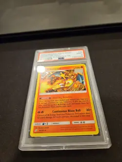 Pokemon 2019 Charizard - 014/181 Sun & Moon Team Up Cosmos Holo PSA 9 MINT - Image 4