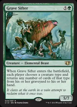Grave Sifter - Light Play MTG Commander 2014 Edition - Image 1