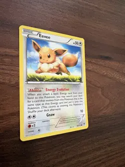Eevee 80/111 Pokemon XY - Furious Fists Regular NM - Image 3