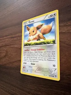 Eevee 80/111 Pokemon XY - Furious Fists Regular NM - Image 4