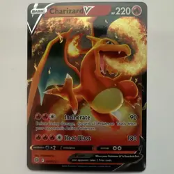The Pokemon Company Charizard V 017/172 SWSH09 Brilliant Stars UR Holo Eng 220HP - Image 1