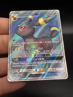 Umbreon GX 142/149 Sun & Moon Base Set Ultra Rare NM Pokemon HK3 - Image 2