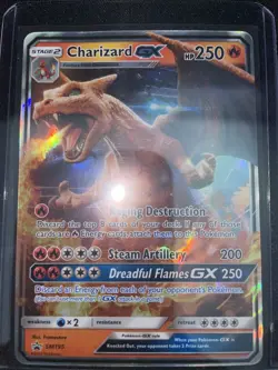 2019 Pokemon TCG Detective Pikachu Special Case File Charizard GX SM195 LP - Image 3