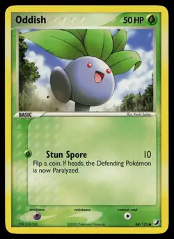 Oddish 64/115 Common Unseen Forces Pokemon Near Mint - Image 1