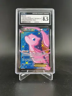 Mew EX RC24/RC25 Legendary Treasures Holo CGC 8.5 Full Art Pokemon TCG - Image 1