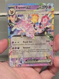 Pokemon TCG Espeon ex 034/131 Holo English Double Rare NM - Image 1