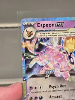 Pokemon TCG Espeon ex 034/131 Holo English Double Rare NM - Image 2