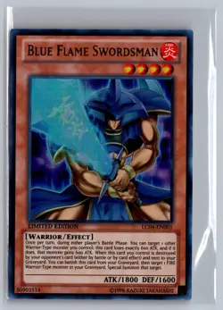 Blue Flame Swordsman LC04-EN001 Legendary Collection 4: Joey's World Yu-Gi-Oh NM - Image 1