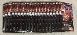 One Piece The Time Of Battle OP16 Sleeved Booster Packs Lot Of 20 English 🔥 - Image 1