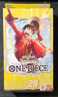 One Piece Starter Deck Egghead English ST-29 - New (Factory Sealed) - Image 1