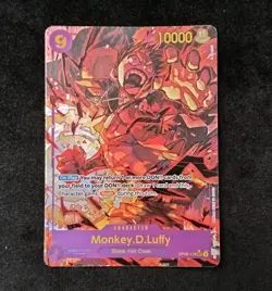 One Piece TCG OP09 - Monkey.D.Luffy OP09-119 SEC Alternate Art - Image 1