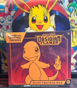 POKEMON SCARLET & VIOLET OBSIDIAN FLAMES FACTORY SEALED ELITE TRAINER BOX ETB - Image 1