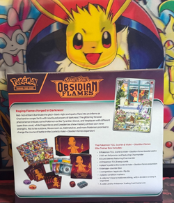 POKEMON SCARLET & VIOLET OBSIDIAN FLAMES FACTORY SEALED ELITE TRAINER BOX ETB - Image 2
