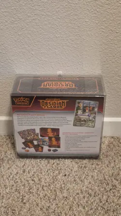 Pokemon Scarlet & Violet Obsidian Flames Elite Trainer Box Sealed - Image 2