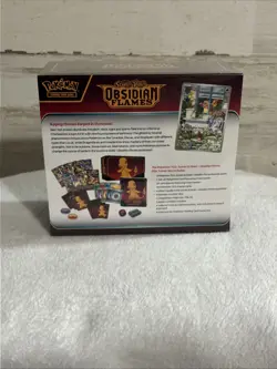 Scarlet & Violet Obsidian Flames Elite Trainer Box ETB Pokemon Sealed - Image 2