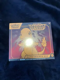Pokemon TCG Scarlet Violet Obsidian Flames ETB Elite Trainer Box Sealed - Image 1