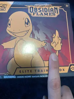 Pokemon TCG Scarlet Violet Obsidian Flames ETB Elite Trainer Box Sealed - Image 2