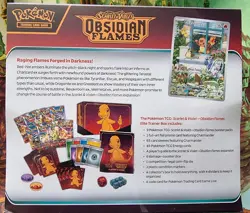 Obsidian Flames - Elite Trainer Box - Scarlet & Violet - Pokemon - Sealed - Image 3
