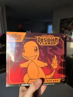 Pokemon TCG Scarlet & Violet Obsidian Flames Elite Trainer Box Sealed - Image 1