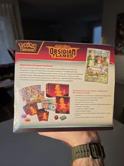 Pokemon TCG Scarlet & Violet Obsidian Flames Elite Trainer Box Sealed - Image 4
