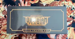 Pokemon TCG Scarlet & Violet Obsidian Flames Elite Trainer Box Sealed small rip - Image 5