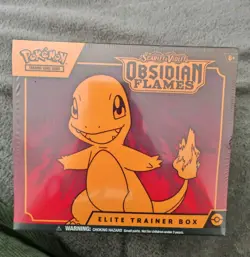 Pokemon TCG Scarlet & Violet Obsidian Flames Elite Trainer Box ETB - Image 1