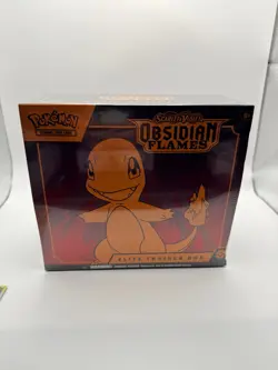 Pokemon TCG Elite Trainer Box Scarlet & Violet Obsidian Flames SEALED - Image 1
