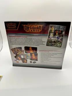 Pokemon TCG Elite Trainer Box Scarlet & Violet Obsidian Flames SEALED - Image 4