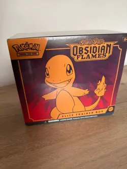Pokemon TCG Scarlet & Violet Obsidian Flames Elite Trainer Box ETB - Image 1
