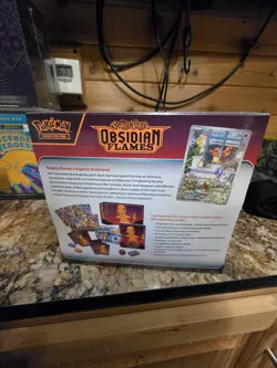Pokemon TCG Scarlet & Violet Obsidian Flames Elite Trainer Box - ETB - New - Image 3