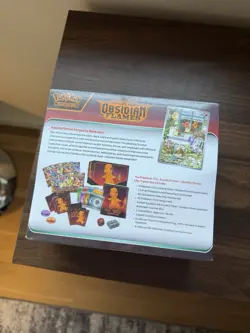 Pokemon TCG Scarlet & Violet Obsidian Flames Elite Trainer Box ETB New - Image 2
