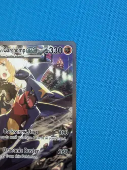 Pokemon Cynthia's Garchomp ex 232/182 Destined Rivals SIR - Image 3