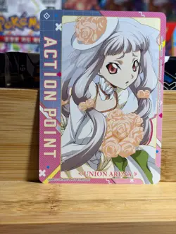 ACTION POINT CARD UEPR/CGH-AP02 Promo Code Geass Union Arena TCG NM - Image 1