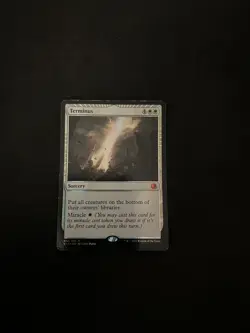 Terminus FOIL [From the Vault: Annihilation] LP/MP MTG MAGIC CARDS - Image 1