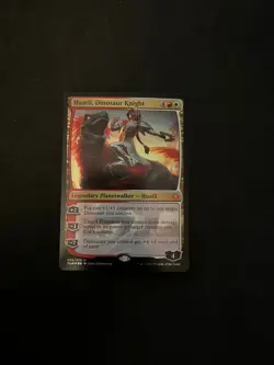 Huatli, Dinosaur Knight #285 (Foil) (LightPlay) Ixalan XLN Magic MTG CARDS - Image 1