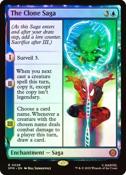 The Clone Saga Foil Marvel's Spider-Man NM MTG - Image 1