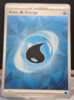 Water Energy SVE 011 NM Pokemon TCG Holo Foil Prismatic Evolutions Near Mint - Image 2