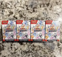 Pokemon TCG Prismatic Evolutions Booster Bundle - Lot of 4 Factory Sealed!! - Image 1