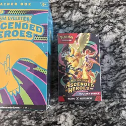 Pokemon Ascended Heroes ETB And Booster Bundle Package. Sealed - Image 3