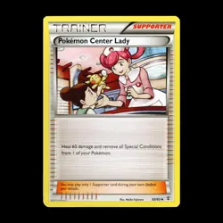 Pokemon Center Lady 68/83 Generations Uncommon Pokemon TCG MP - Image 1