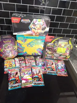 Pokemon Ascended Heroes Etb Prismatic Suprise Box Triple Blister Gengar Packs😍 - Image 1