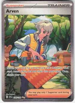 Pokemon Arven 249/198 Special Illustration Rare Scarlet & Violet Pokemon Holo NM - Image 1